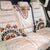 Africa Dashiki Back Car Seat Cover With Polynesian Pattern Beige Version LT05