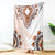 Africa Dashiki Blanket With Polynesian Pattern Beige Version