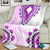 Africa Dashiki Blanket With Polynesian Pattern Pink Version