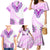 Africa Dashiki Family Matching Mermaid Dress and Hawaiian Shirt With Polynesian Pattern Pink Version LT05 - Polynesian Pride