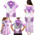 Africa Dashiki Family Matching Puletasi and Hawaiian Shirt With Polynesian Pattern Pink Version LT05 - Polynesian Pride