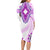 Africa Dashiki Long Sleeve Bodycon Dress With Polynesian Pattern Pink Version LT05 - Polynesian Pride