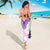 Africa Dashiki Sarong With Polynesian Pattern Pink Version