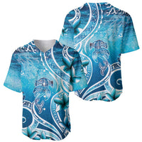 Polynesia World Ocean Day Baseball Jersey Ocean Style
