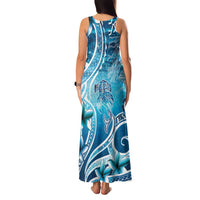 Polynesia World Ocean Day Family Matching Tank Maxi Dress and Hawaiian Shirt Ocean Style LT05 - Polynesian Pride