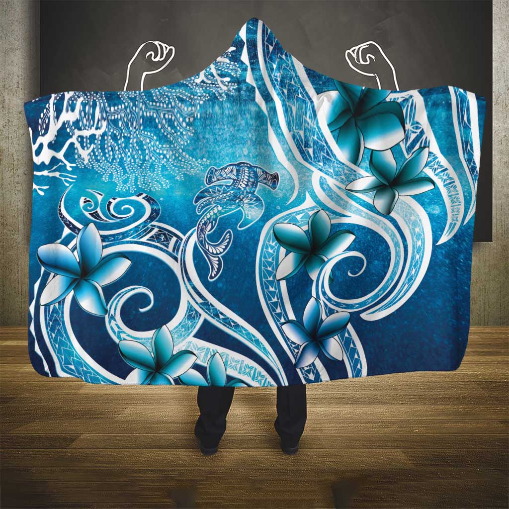 Polynesia World Ocean Day Hooded Blanket Ocean Style LT05 - Polynesian Pride