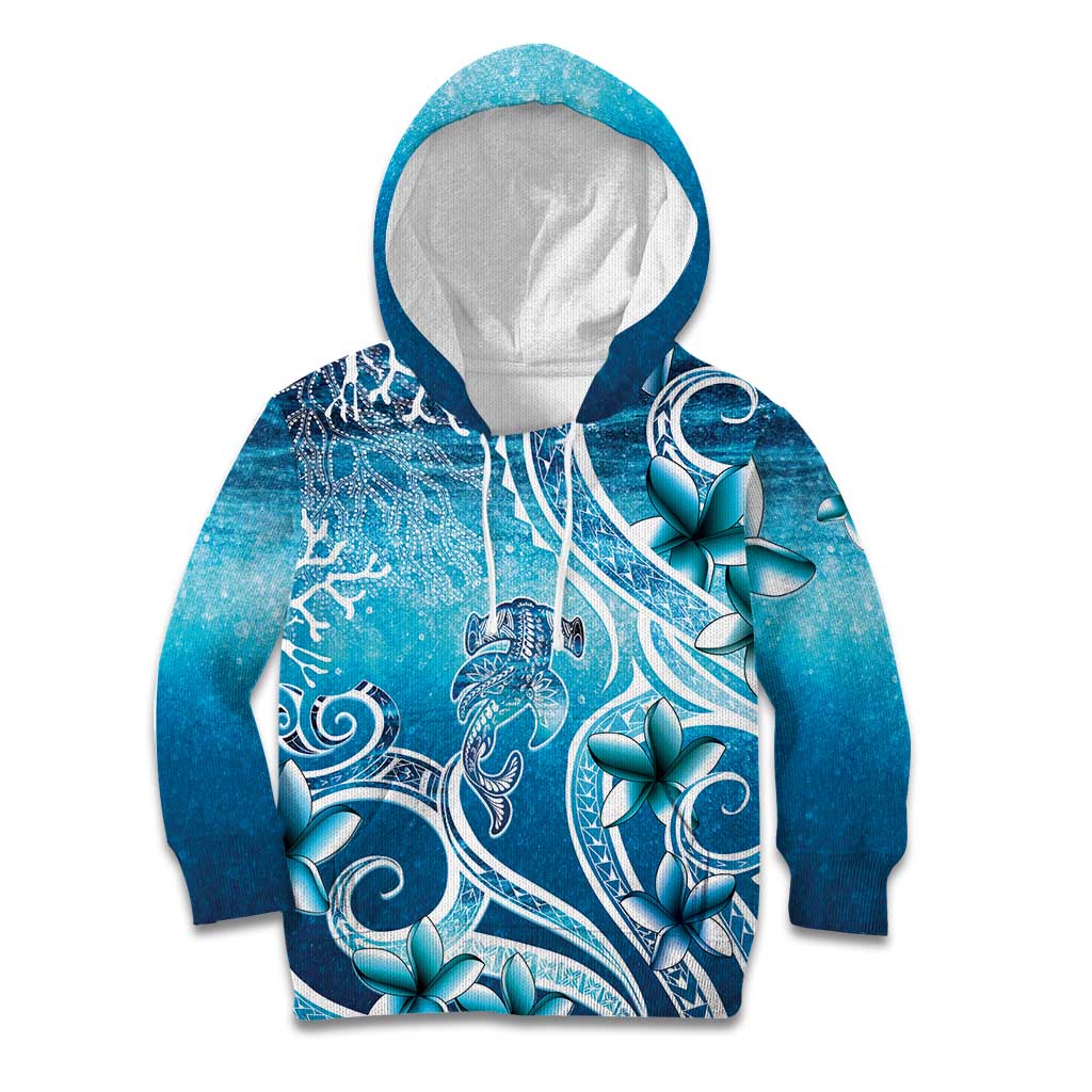 Polynesia World Ocean Day Kid Hoodie Ocean Style