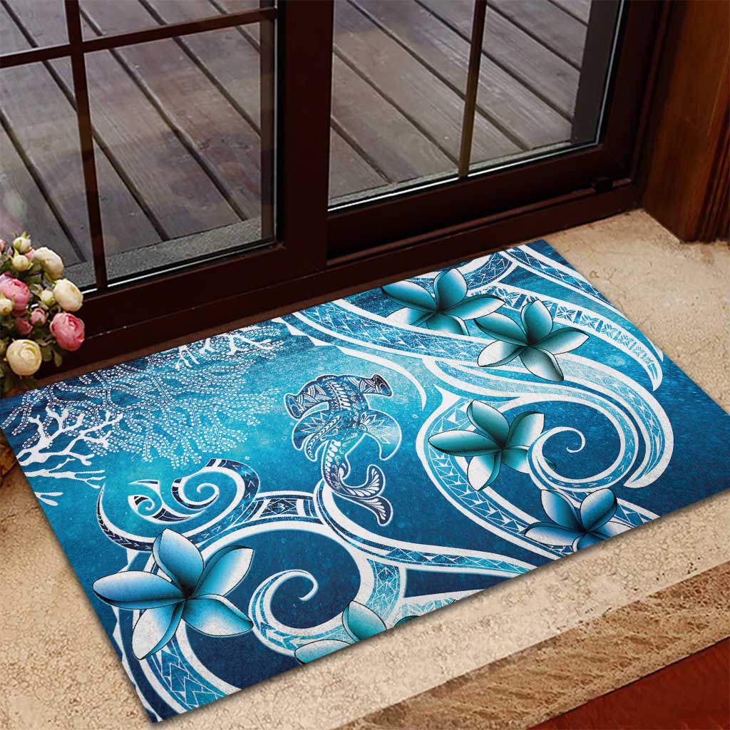 Polynesia World Ocean Day Rubber Doormat Ocean Style LT05 - Polynesian Pride
