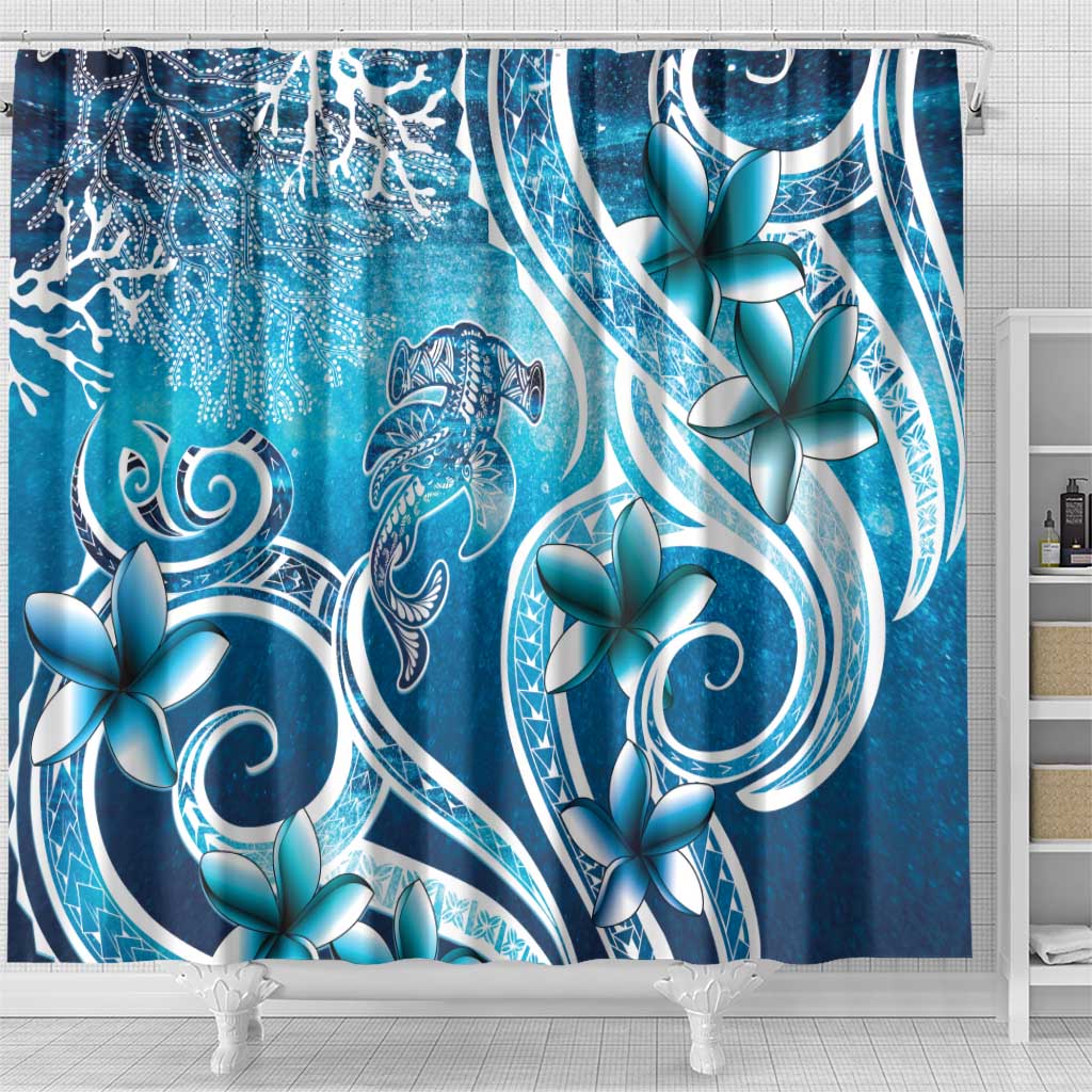 Polynesia World Ocean Day Shower Curtain Ocean Style