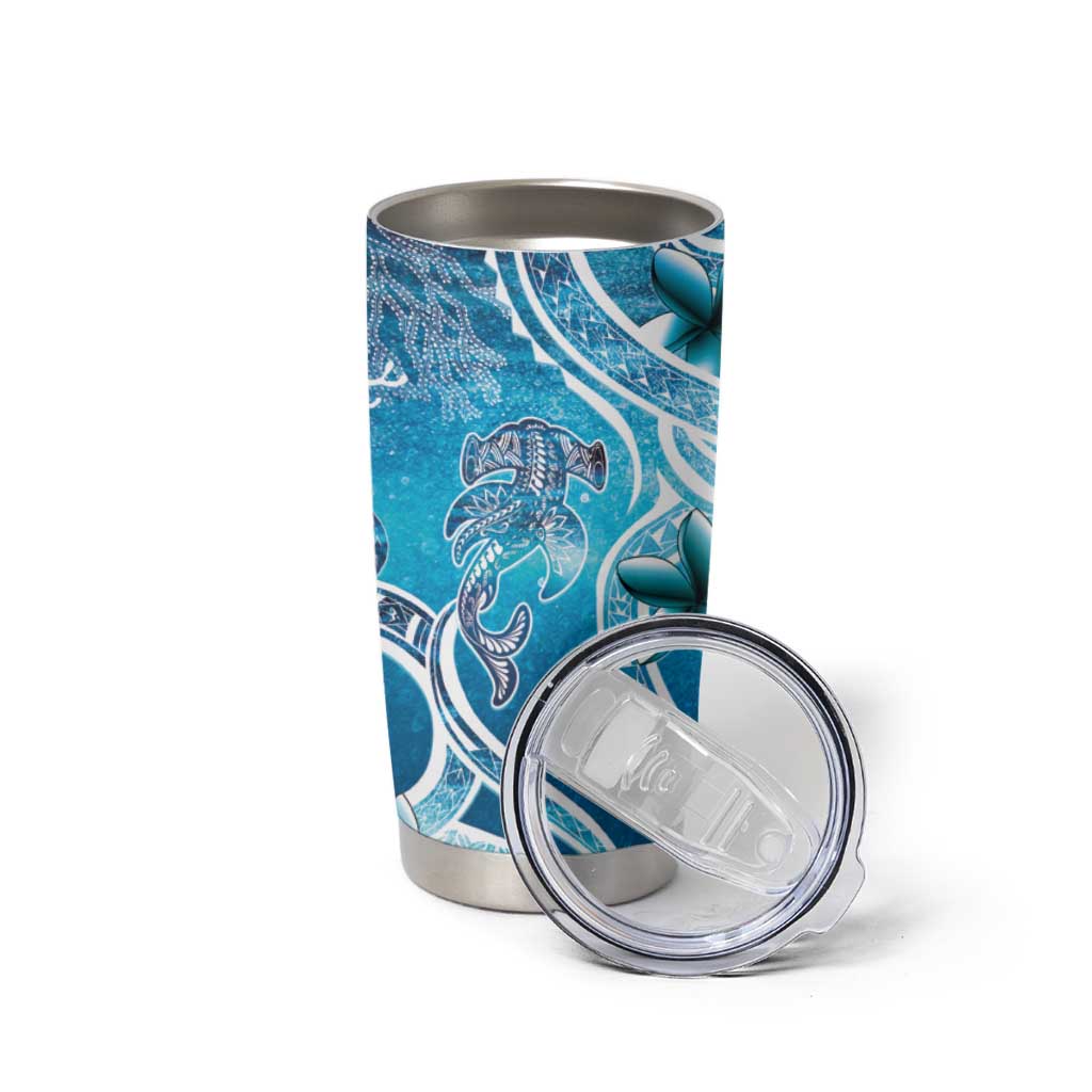 Polynesia World Ocean Day Tumbler Cup Ocean Style