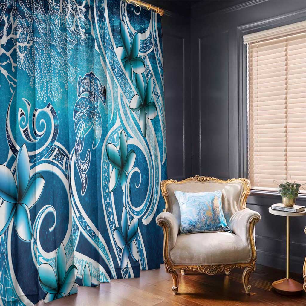 Polynesia World Ocean Day Window Curtain Ocean Style LT05 - Polynesian Pride