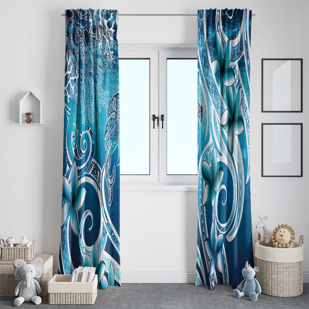 Polynesia World Ocean Day Window Curtain Ocean Style LT05 - Polynesian Pride