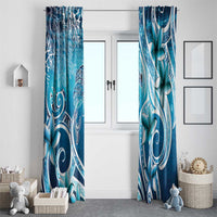 Polynesia World Ocean Day Window Curtain Ocean Style LT05 - Polynesian Pride
