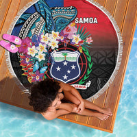 Samoa Beach Blanket Humpback Whale Siapo Pattern LT05 - Polynesian Pride