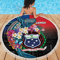 Samoa Beach Blanket Humpback Whale Siapo Pattern LT05 - Polynesian Pride