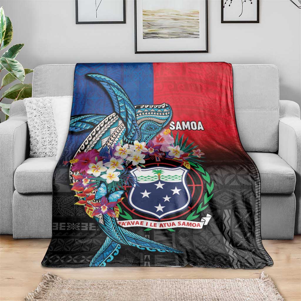 Samoa Blanket Humpback Whale Siapo Pattern LT05 - Polynesian Pride