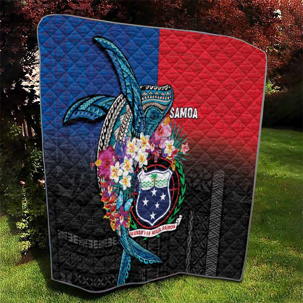 Samoa Quilt Humpback Whale Siapo Pattern