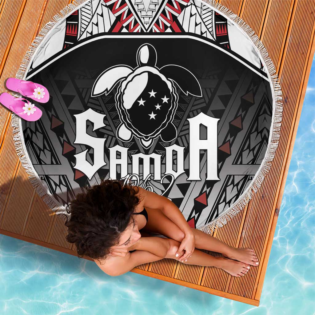 Samoa Independence Day Beach Blanket Proud To Be Samoan LT05 - Polynesian Pride