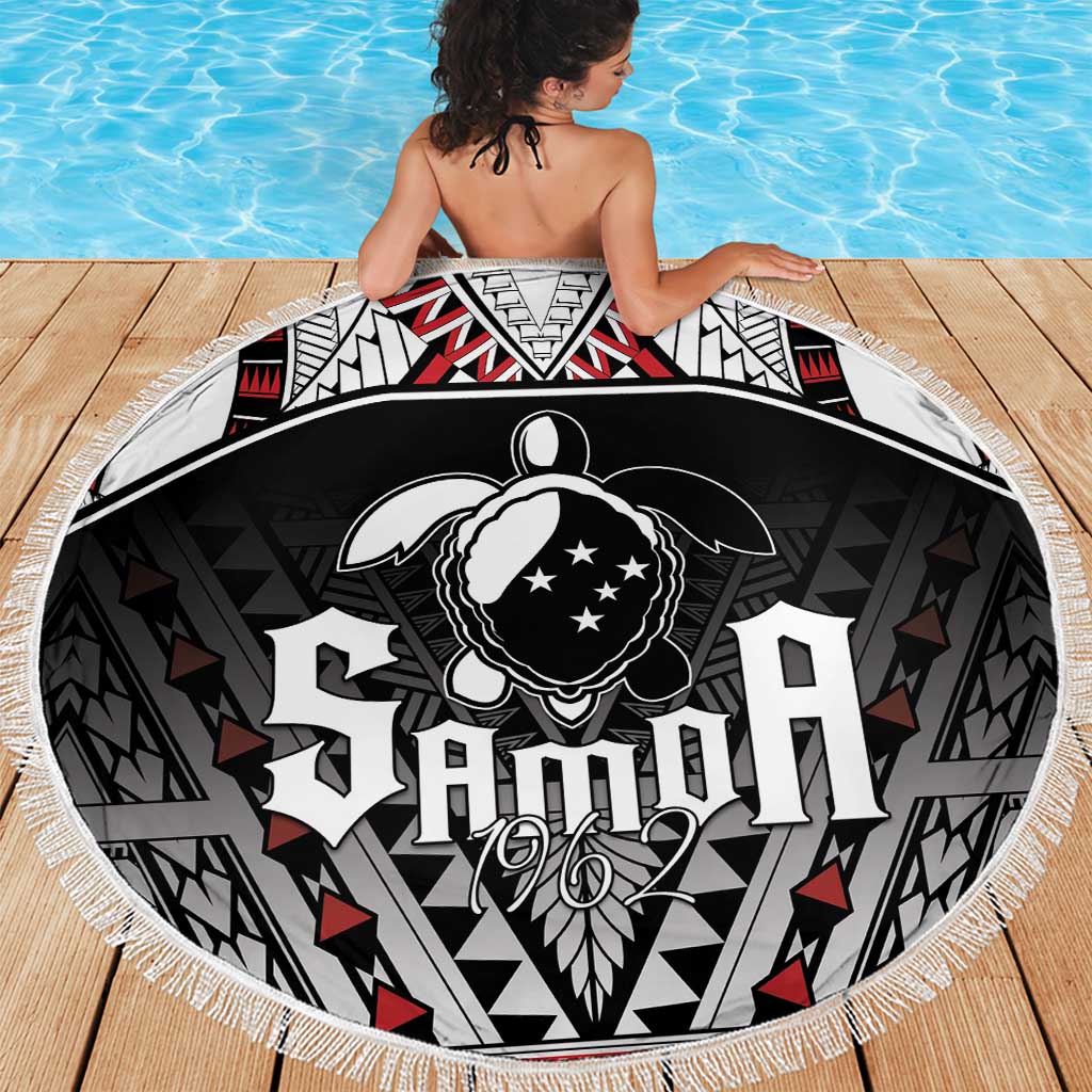 Samoa Independence Day Beach Blanket Proud To Be Samoan LT05 - Polynesian Pride