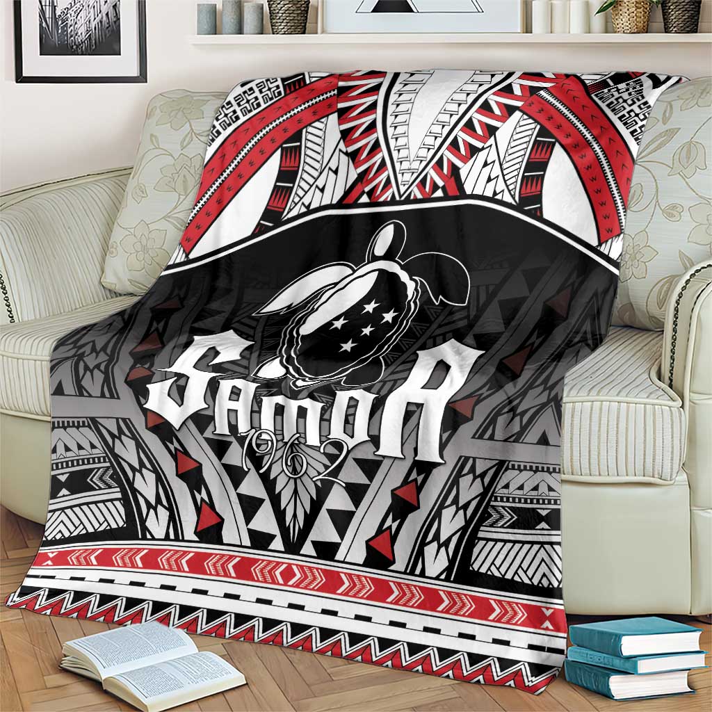 Samoa Independence Day Blanket Proud To Be Samoan LT05 - Polynesian Pride