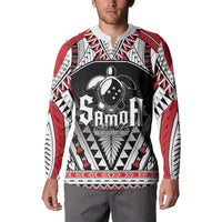 Samoa Independence Day Button Sweatshirt Proud To Be Samoan LT05 - Polynesian Pride