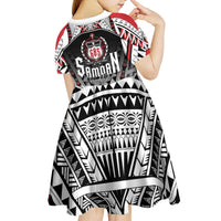 Samoa Independence Day Kid Short Sleeve Dress Proud To Be Samoan LT05 - Polynesian Pride