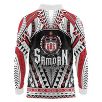 Samoa Independence Day Long Sleeve Polo Shirt Proud To Be Samoan LT05 - Polynesian Pride