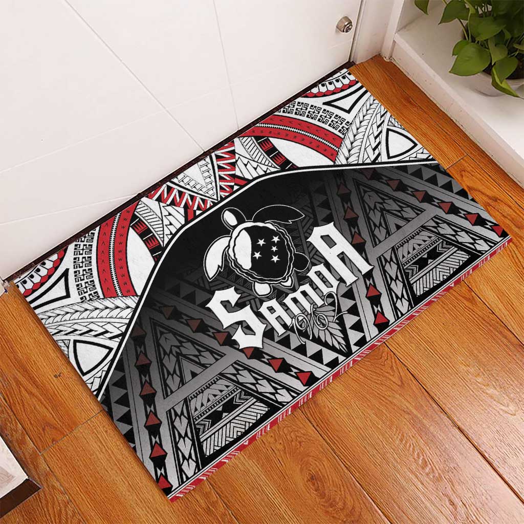 Samoa Independence Day Rubber Doormat Proud To Be Samoan LT05 - Polynesian Pride