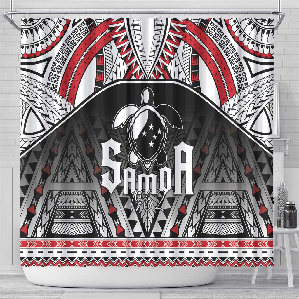 Samoa Independence Day Shower Curtain Proud To Be Samoan