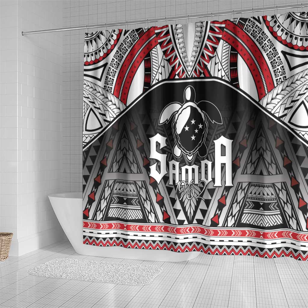 Samoa Independence Day Shower Curtain Proud To Be Samoan