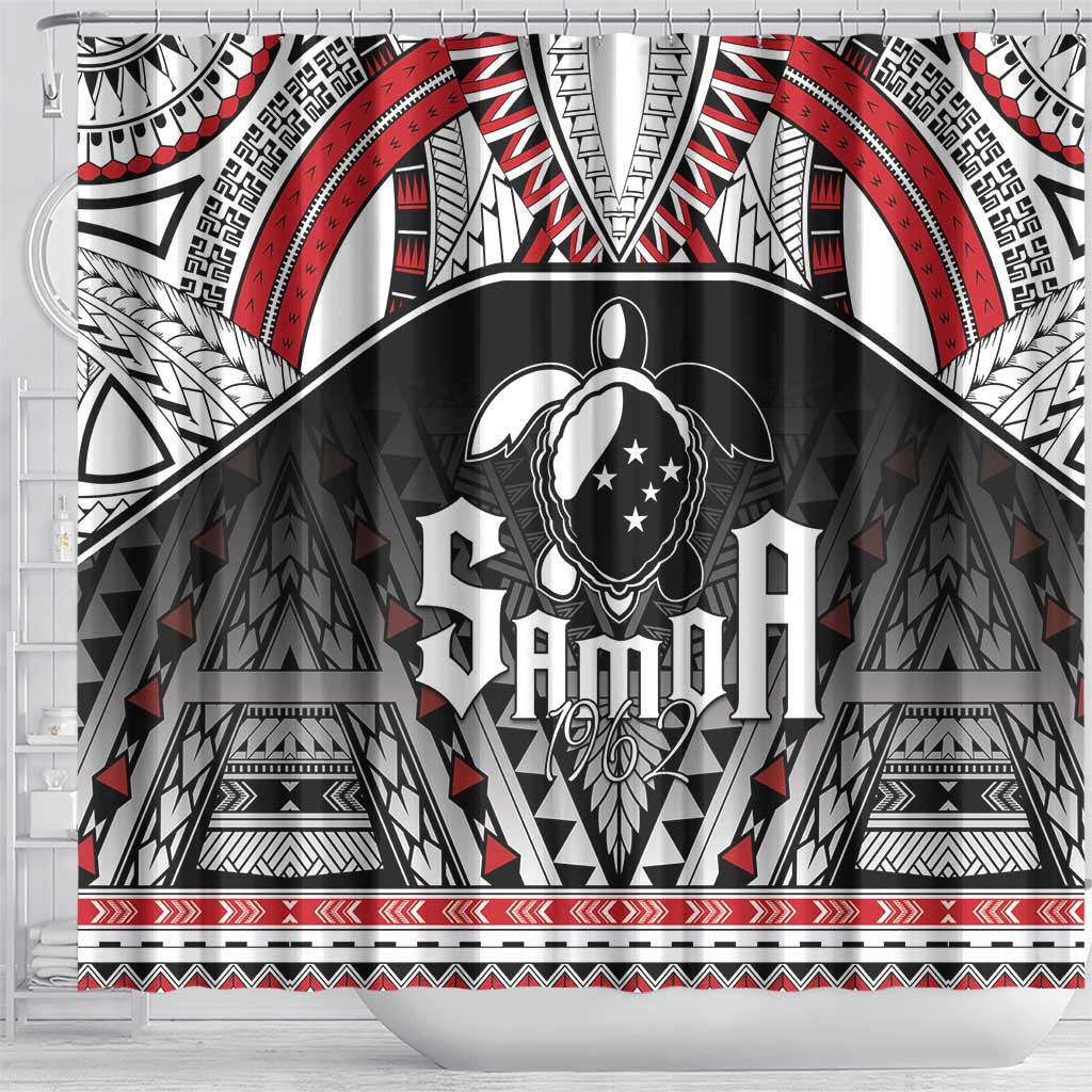 Samoa Independence Day Shower Curtain Proud To Be Samoan