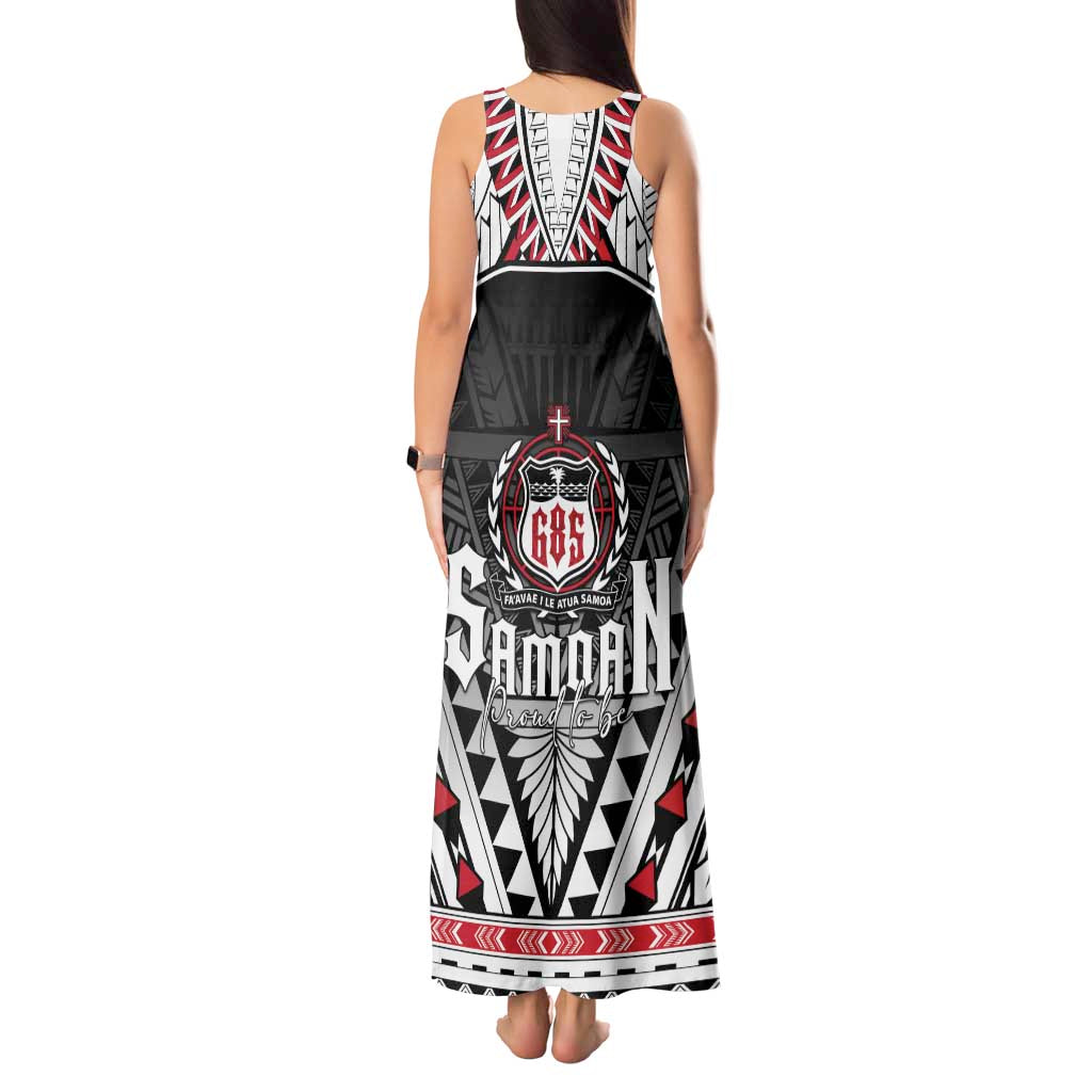 Samoa Independence Day Tank Maxi Dress Proud To Be Samoan