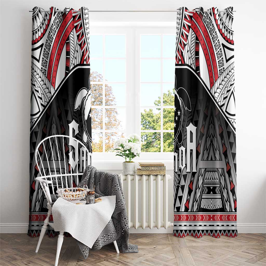 Samoa Independence Day Window Curtain Proud To Be Samoan LT05 - Polynesian Pride