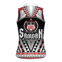 Samoa Independence Day Women Sleeveless Polo Shirt Proud To Be Samoan LT05 - Polynesian Pride