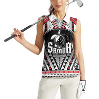 Samoa Independence Day Women Sleeveless Polo Shirt Proud To Be Samoan LT05 - Polynesian Pride
