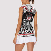 Samoa Independence Day Women Sleeveless Polo Shirt Proud To Be Samoan LT05 - Polynesian Pride