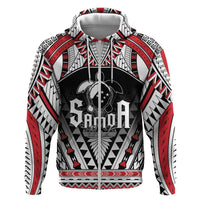 Samoa Independence Day Zip Hoodie Proud To Be Samoan LT05 Zip Hoodie Black - Polynesian Pride
