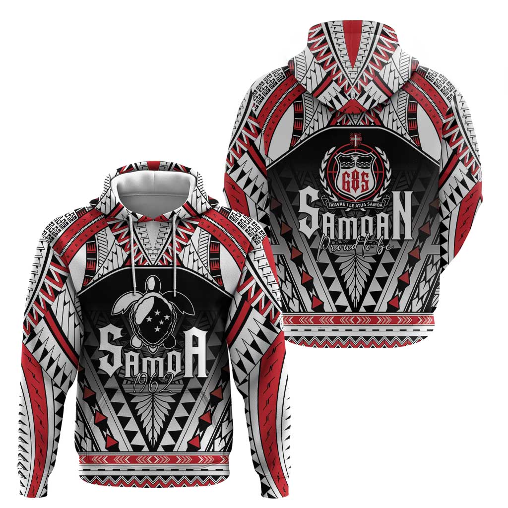 Samoa Independence Day Zip Hoodie Proud To Be Samoan LT05 - Polynesian Pride