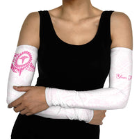 Personalised New Zealand Aotearoa Arm Sleeves Nurse Tribal Pink Version LT05 - Polynesian Pride