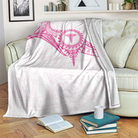 New Zealand Aotearoa Blanket Nurse Tribal Pink Version LT05 Pink - Polynesian Pride