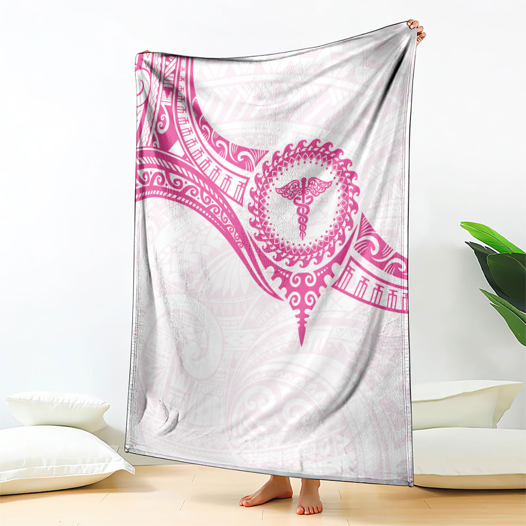 New Zealand Aotearoa Blanket Nurse Tribal Pink Version LT05 - Polynesian Pride