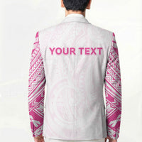 Personalised New Zealand Aotearoa Blazer Nurse Tribal Pink Version LT05 - Polynesian Pride