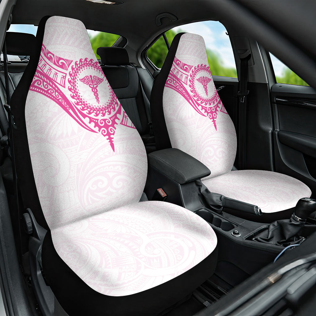 New Zealand Aotearoa Car Seat Cover Nurse Tribal Pink Version LT05 One Size Pink - Polynesian Pride
