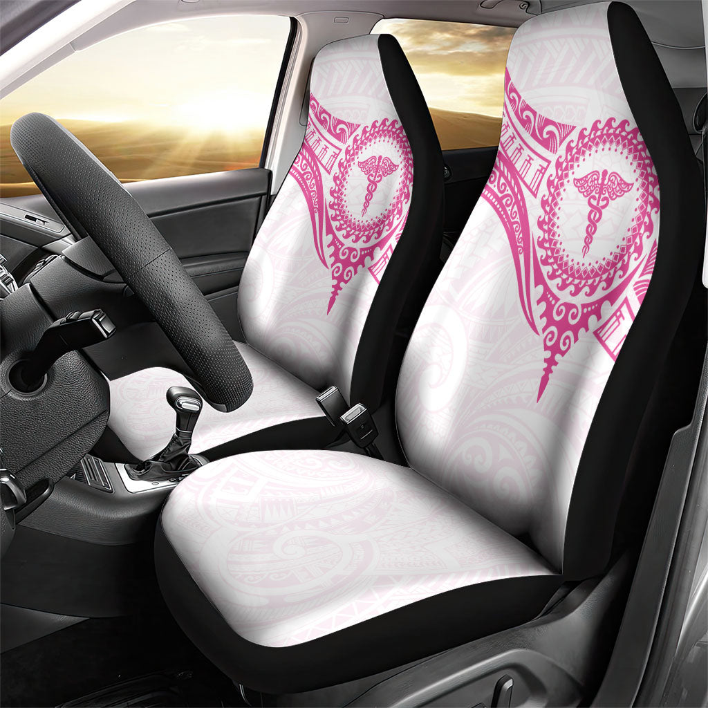 New Zealand Aotearoa Car Seat Cover Nurse Tribal Pink Version LT05 - Polynesian Pride