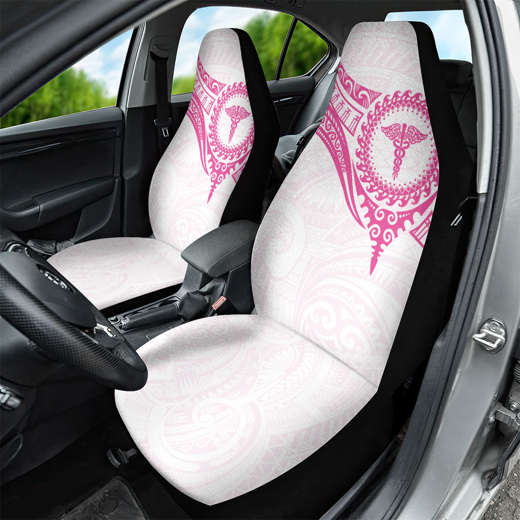 New Zealand Aotearoa Car Seat Cover Nurse Tribal Pink Version LT05 - Polynesian Pride