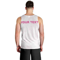 Personalised New Zealand Aotearoa Men Tank Top Nurse Tribal Pink Version LT05 - Polynesian Pride