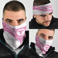 New Zealand Aotearoa Neck Gaiter Nurse Tribal Pink Version LT05 - Polynesian Pride
