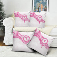 New Zealand Aotearoa Pillow Cover Nurse Tribal Pink Version LT05 - Polynesian Pride