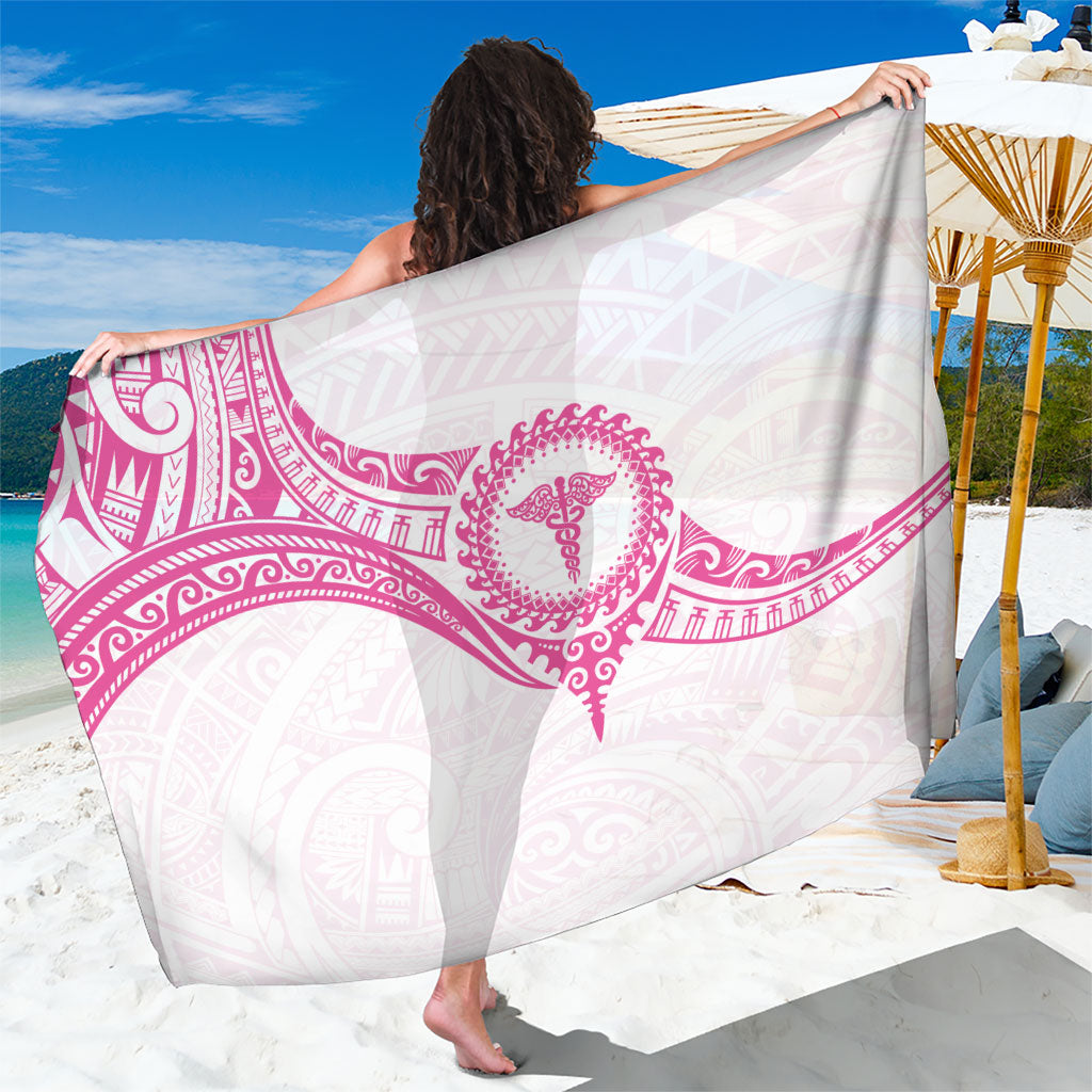 New Zealand Aotearoa Sarong Nurse Tribal Pink Version LT05 One Size 44 x 66 inches Pink - Polynesian Pride