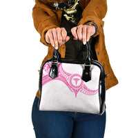 New Zealand Aotearoa Shoulder Handbag Nurse Tribal Pink Version LT05 One Size Pink - Polynesian Pride